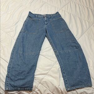 Velvet by Graham & Spencer Relaxed Blue Jeans